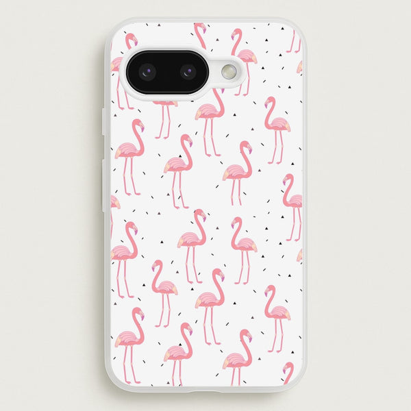 Pink Flamingo Pattern  - Flamingos Phone Case for Google Pixel 9a