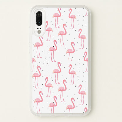 Pink Flamingo Pattern  - Flamingos Phone Case for Huawei P20