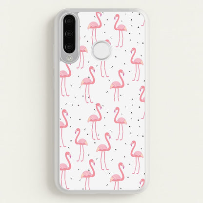 Pink Flamingo Pattern  - Flamingos Phone Case for Huawei P30 Lite