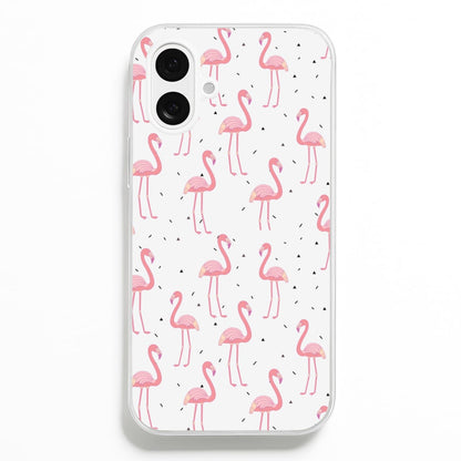 Pink Flamingo Pattern Phone Case