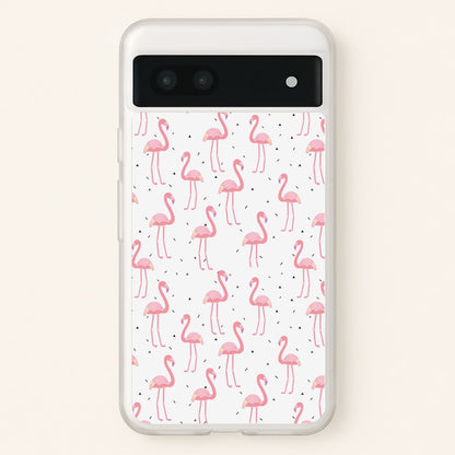 Pink Flamingo Pattern  - Flamingos Phone Case for Google Pixel 7a