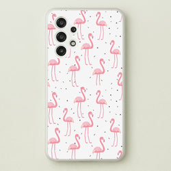 Pink Flamingo Pattern  - Flamingos Phone Case for Galaxy A13