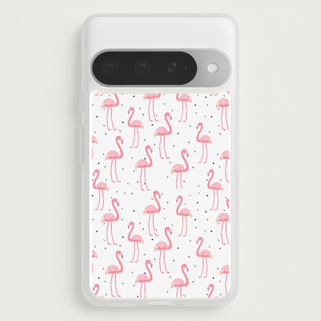 Pink Flamingo Pattern Phone Case for Google Pixel 10 Pro XL