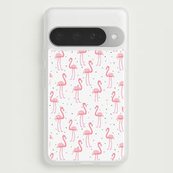 Pink Flamingo Pattern Phone Case for Google Pixel 10 Pro XL