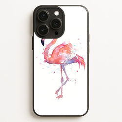 Watercolour Flamingo Painting  - Flamingos Phone Case for iPhone 16 Pro Max