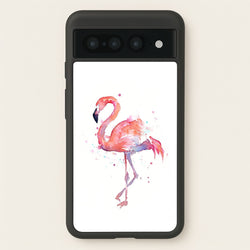 Watercolour Flamingo Painting  - Flamingos Phone Case for Google Pixel 7 Pro