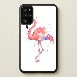 Watercolour Flamingo Painting  - Flamingos Phone Case for Galaxy S20 Plus