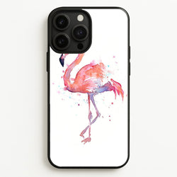 Watercolour Flamingo Painting  - Flamingos Phone Case for iPhone 13 Pro Max