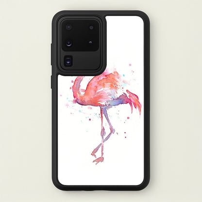 Watercolour Flamingo Painting  - Flamingos Phone Case for Galaxy S20 Ultra
