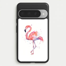 Watercolour Flamingo Painting Phone Case for Google Pixel 10 Pro XL