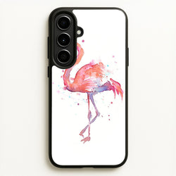 Watercolour Flamingo Painting  - Flamingos Phone Case for Galaxy A56