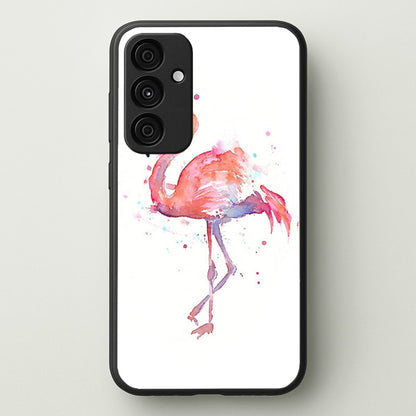 Watercolour Flamingo Painting  - Flamingos Phone Case for Galaxy A15