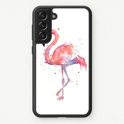 Watercolour Flamingo Painting  - Flamingos Phone Case for Galaxy S21FE