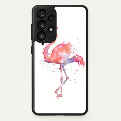 Watercolour Flamingo Painting  - Flamingos Phone Case for Galaxy A53