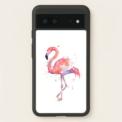Watercolour Flamingo Painting  - Flamingos Phone Case for Google Pixel 7