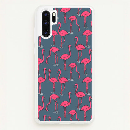 Basic Pink Flamingo Pattern  - Animals Phone Case for Huawei P30 Pro