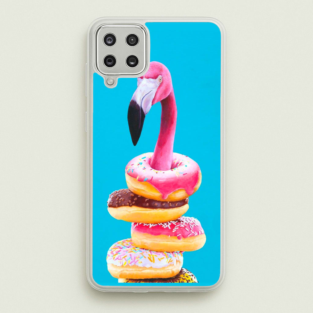 A Famished Flamingo  - Animals Phone Case for Galaxy A12