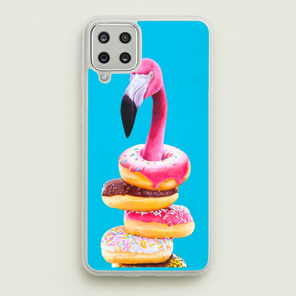 A Famished Flamingo  - Animals Phone Case for Galaxy A12