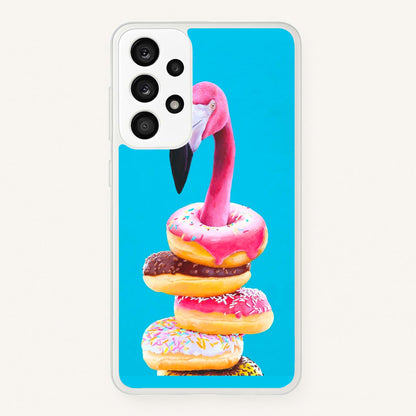 A Famished Flamingo  - Animals Phone Case for Galaxy A33