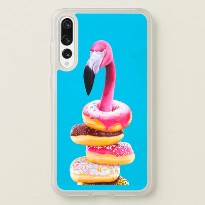 A Famished Flamingo  - Animals Phone Case for Huawei P20 Pro