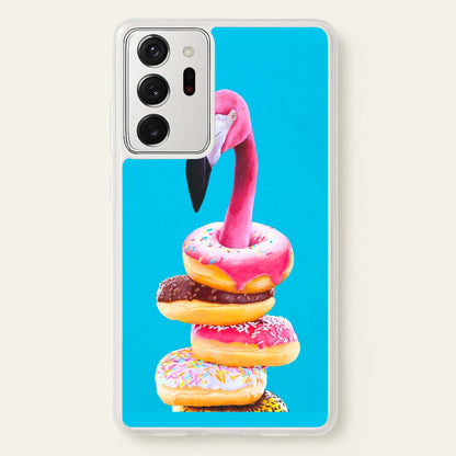 A Famished Flamingo  - Animals Phone Case for Galaxy Note 20 Ultra