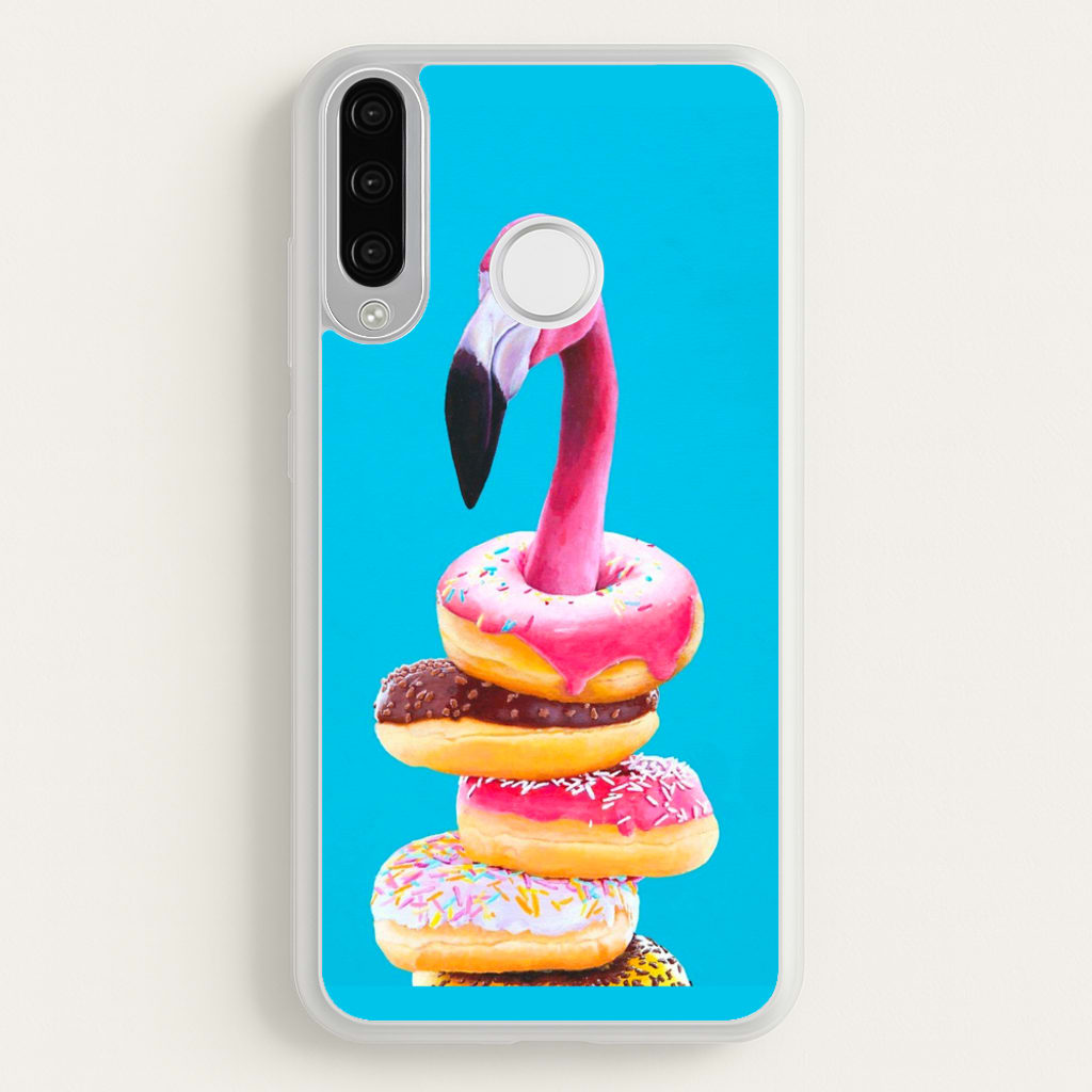 A Famished Flamingo  - Animals Phone Case for Huawei P30 Lite