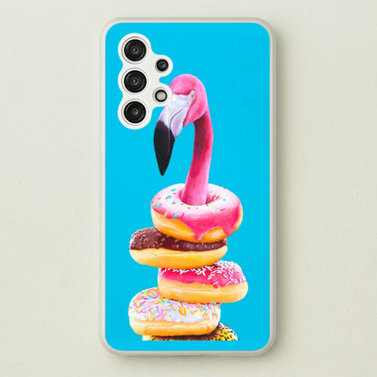 A Famished Flamingo  - Animals Phone Case for Galaxy A13