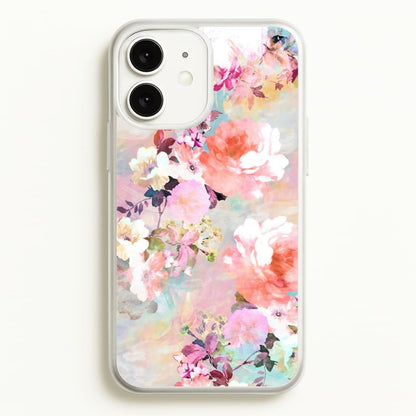 Pastel Pink Floral Pattern  - Floral Phone Case for iPhone 11