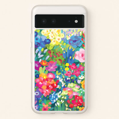 Colourful Floral Pattern  - Floral Phone Case for Google Pixel 6