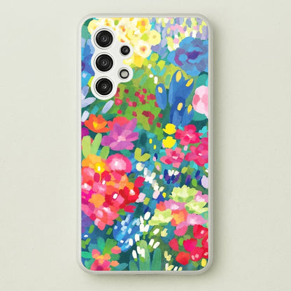 Colourful Floral Pattern  - Floral Phone Case for Galaxy A13