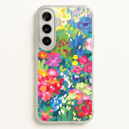 Colourful Floral Pattern  - Floral Phone Case for Galaxy A56