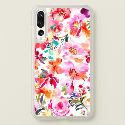 Spring Floral Pattern  - Floral Phone Case for Huawei P20 Pro