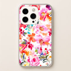 Spring Floral Pattern  - Floral Phone Case for iPhone 15 Pro Max
