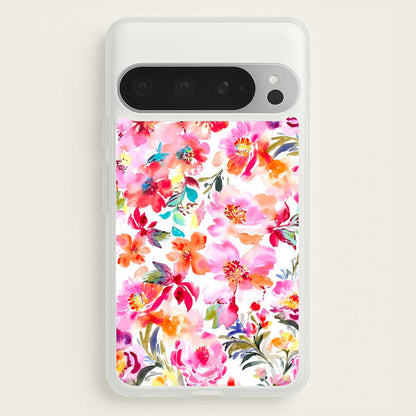 Spring Floral Pattern  - Floral Phone Case for Google Pixel 9 Pro XL
