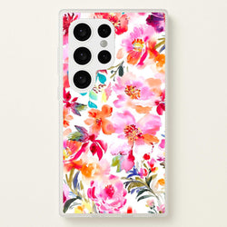 Spring Floral Pattern  - Floral Phone Case for Galaxy S24 Ultra