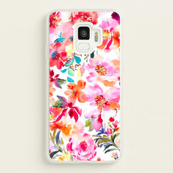 Spring Floral Pattern  - Floral Phone Case for Galaxy S9