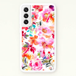 Spring Floral Pattern  - Floral Phone Case for Galaxy S22 Plus