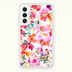 Spring Floral Pattern  - Floral Phone Case for Galaxy S21 Plus