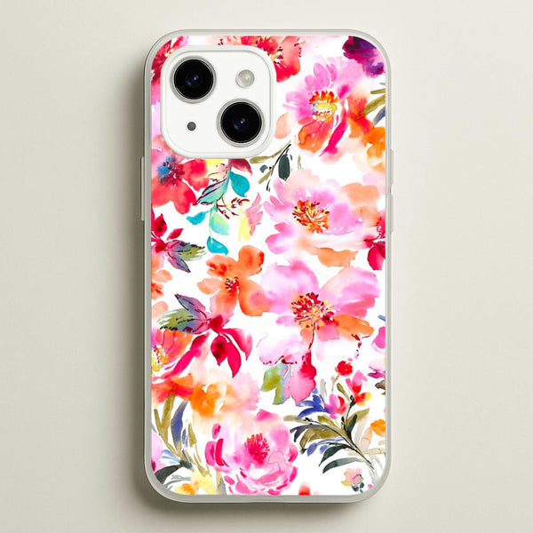 Spring Floral Pattern  - Floral Phone Case for iPhone 15