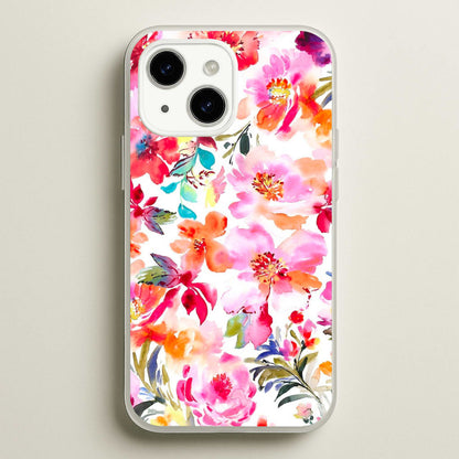 Spring Floral Pattern  - Floral Phone Case for iPhone 15 Plus