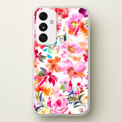 Spring Floral Pattern  - Floral Phone Case for Galaxy A15