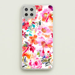 Spring Floral Pattern  - Floral Phone Case for Galaxy A12