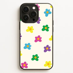 Cute Flower Pattern - Floral  - Floral Phone Case for iPhone 16 Pro Max