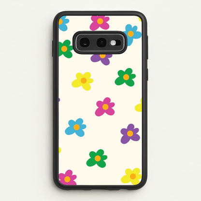 Cute Flower Pattern - Floral  - Floral Phone Case for Galaxy S10e