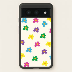 Cute Flower Pattern - Floral  - Floral Phone Case for Google Pixel 8a