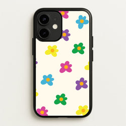 Cute Flower Pattern - Floral  - Floral Phone Case for iPhone 12 / 12 Pro