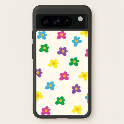 Cute Flower Pattern - Floral  - Floral Phone Case for Google Pixel 8 Pro