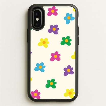 Cute Flower Pattern - Floral  - Floral Phone Case for iPhone X / XS