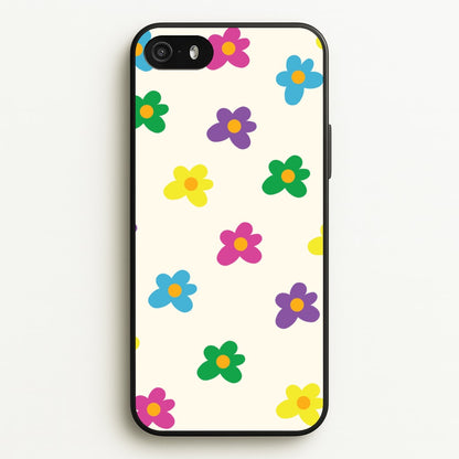 Cute Flower Pattern - Floral  - Floral Phone Case for iPhone 5 / 5s / SE 2016