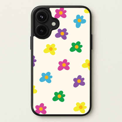Cute Flower Pattern - Floral Phone Case for iPhone 17